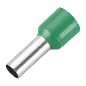 Baomain AWG 8/10.0mm² Wire Copper Crimp Connector Insulated Ferrule Pin Cord End Terminal E10-12 Pack of 100 (Black)