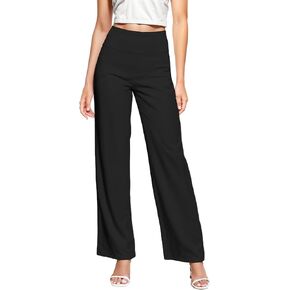 Hybrid & Company Women‘s Super Comfy Mellenium Wide Leg Pants