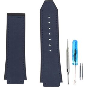 leather watch strap 25mm Rubber watch band replacement for hublot big bang watch strap silicone wristband bracelet