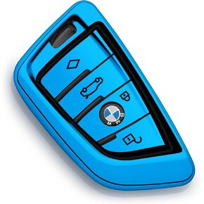 Compatible with BMW Key Fob Cover Pink Protector car Key Chain Holder Case 230i 330i 430i 440i 530e 530i 540i 740i 745e 750i 840i M2 M235i M240i M3 M340i M4 X1 X2 X3 X4 X5 X6 X7 Accessories