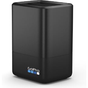 GoPro Dual Battery Charger + Battery (HERO8 Black / HERO7 Black / HERO6 Black) - Official GoPro Accessory