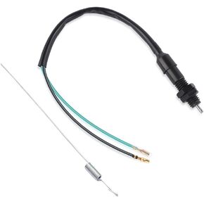 مفتاح ضوء فرامل الدراجة النارية، مفتاح فرامل خلفي مع طقم زنبركي متوافق مع دراجة Honda Yamaha Kawasaki Scooter ATV Bike، ملحقات الدراجات النارية العالمية مفتاح أضواء الذيل in Kuwait