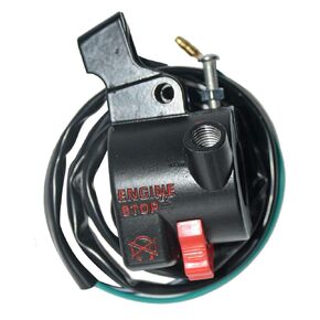Right Handlebar Stop Kill Switch Housing Fit for Honda CRF50F 2004-2021 XR50R 2000 2001 2002 2003 Replacement 35130-GEL-D61