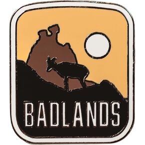 Badlands National Park Enamel Pin - Badlands Souvenir - Badlands Pin