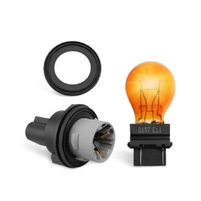 Turn Signal Light Bulb Socket Flasher Fit for Dodge Caliber Dakota Challenger Charger Magnum, Fit for Chrysler 300, Replace 5191189AA L00003157A