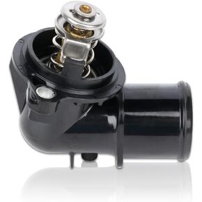 OCPTY Thermostat Housing Fit for Jeep Grand Cherokee 2014-2018,for Ram 1500 2014-2018, Engine Coolant Thermostat Housing Assembly Replaces 68253514AA