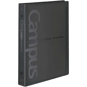 Kokuyo binder notebook campus B5 26 holes up to 150 sheets of black Le -633ND