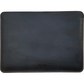 Genuine Leather Sleeve for MacBook 14 Pro 2021-2023 14 Inch MacBook 14 Pro M3 2021-2024 M1 M2 M3 Pro/Max A2442 A2779 Case Soft Handmade for Mac 14 Carrying Bag (Vertical, Vintage Cognac)