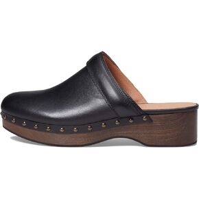 Madewell The Cecily Clog in Oiled Leather