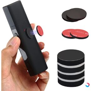 ulibermagnet حامل التحكم عن بعد المغناطيسي، 4 حزمة قوية التحكم عن بعد الجدار المغناطيسي للمنزل مكتب المدرسة rv السرير، منظم قوي للتحكم عن بعد للمفتاح، تلفزيون، مكيف الهواء، مذكرة مذكرة مقاطع in Kuwait