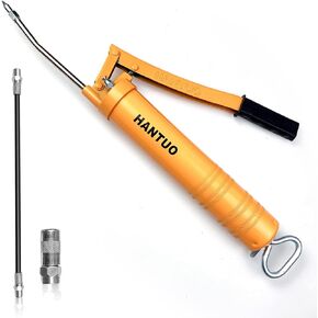 مسدس الشحوم، مجموعة مسدس الشحوم ذات الذراع الثقيلة 8000 رطل لكل بوصة مربعة، 14 أونصة أو 400 سم مكعب من الشحوم - تتضمن خرطومًا مرنًا مقاس 12 بوصة، و1 أنابيب تمديد معدنية، و1 قارنة توصيل قياسية معززة، و1 فوهة حادة من النوع in Kuwait