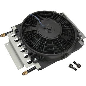 Derale 13720 Electra-Cool Remote Cooler , Black