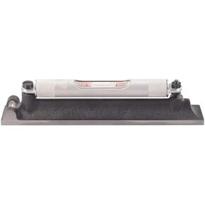 Starrett Machinists' Level with Ground and Graduated Main Vial - Ideal for Machine Shop and Tool Room Use - 4" (100mm) Length, Without Case and Cross Test Vial - 98-4