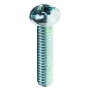 1/4-20 x 3/4" Round Head Combo Machine Screws, 100