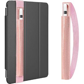 takyu Pencil Holder for Apple Pencil 2nd Generation, Detachable Elastic Pencil Pouch Accessories Design for iPad Pencil (Rose Gold)