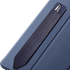 takyu Pencil Holder Compatible for Apple Pencil 2nd Generation, Detachable Elastic Pencil Pouch Accessories Design for iPad (Blue)