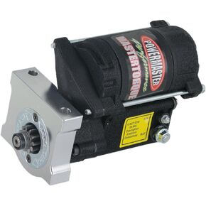 Powermaster 9609 Master Infi-Clock Starter Motor (Chevy, Pont LS, LSX Eng GMC LS Truck 4.8L,5.3L,6.0L,6.2L 168T Flyw Black Wrinkle), 1 Pack
