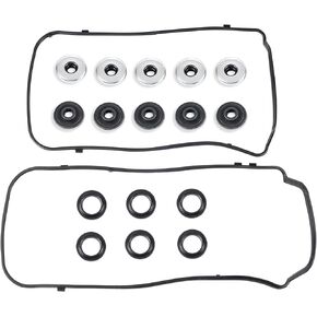 Valve Cover Gaskets Seals VS50773R VS50558 Compatible with 2008-2017 Honda Accord Crosstour Odyssey Ridgeline MDX RDX RL TL TSX 3.5L 3.7L V6