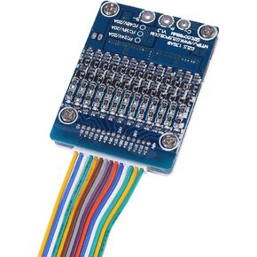 Lithium Battery Board, 48V 20A Li-ion Cell Battery BMS PCB Board with Balance Function for 13 Series Cell Li-ion Batteries Charing Control and