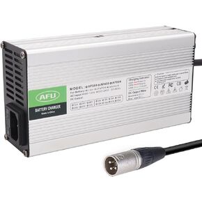 58.4V 8A 467W LiFePO4 Charger for LiFePO4 16S 48V Battery Silver Aluminum Case with Cooling System Safety Protection in Saudi Arabia