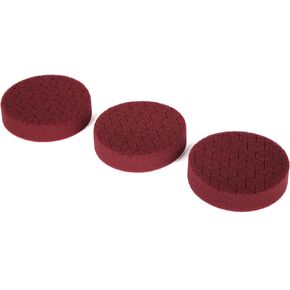WEN AA1501 5-Inch Coarse-Grit Diamond-Cut Foam Polishing Pads for Heavy Cutting, Three Pack