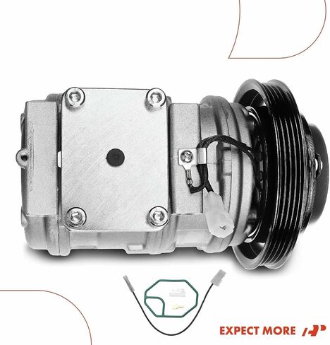 ضاغط مكيف الهواء A-Premium مع قابض متوافق مع ضاغط Toyota 4Runner 3.4L 1996-2002, 10PA17C in Saudi Arabia