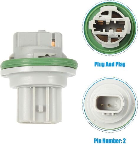 X AUTOHAUX 2pcs 68186725AB Front Park and Turn Signal Socket Light Bulb Lamp Base for Dodge Dart 2013 2014 2015 2016 in Saudi Arabia