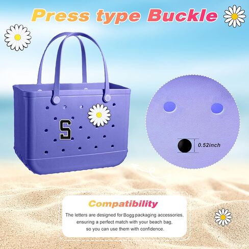 2pcs Number Charms for Bogg Bag, 0-9 Decorative Bogg Bag Charms, Bogg Bag Charms Insert Number Charms, Alphabet 3D Number for Personalizing Handbag DIY in Saudi Arabia