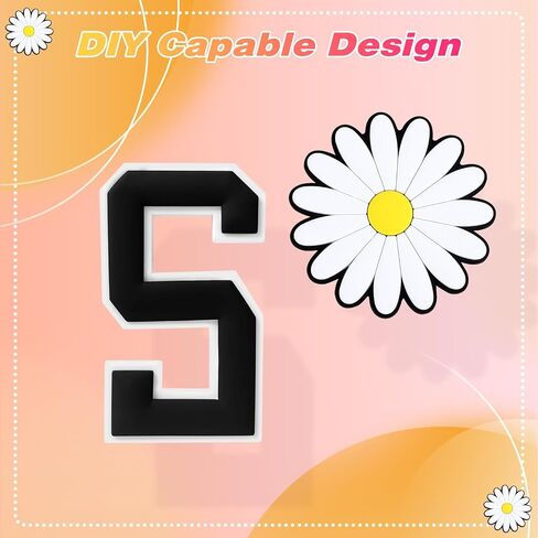 2pcs Number Charms for Bogg Bag, 0-9 Decorative Bogg Bag Charms, Bogg Bag Charms Insert Number Charms, Alphabet 3D Number for Personalizing Handbag DIY in Saudi Arabia