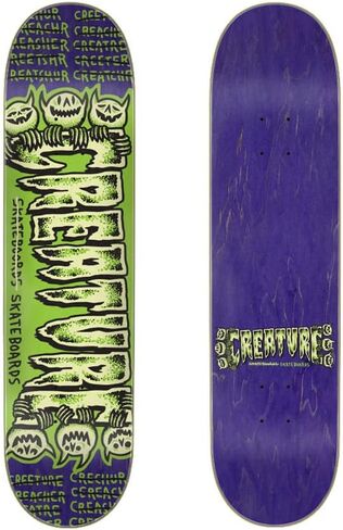 لوح تزلج CREATURE Psycho Logo 7 طبقات من خشب البتولا مقاس 7.75 بوصة × 31.4 بوصة in Kuwait