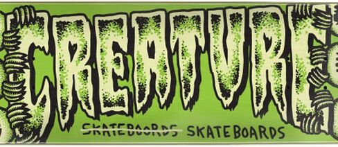 لوح تزلج CREATURE Psycho Logo 7 طبقات من خشب البتولا مقاس 7.75 بوصة × 31.4 بوصة in Kuwait