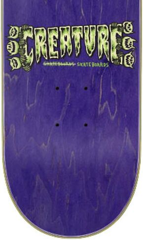 لوح تزلج CREATURE Psycho Logo 7 طبقات من خشب البتولا مقاس 7.75 بوصة × 31.4 بوصة in Kuwait