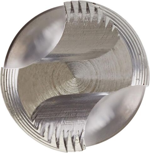 YG-1 K9 Series Vanadium Alloy HSS Spiral Pointed Tap, Uncoated (Bright) Finish, Round Shank with Square End, Plug Chamfer, 6-32 Thread Size, H3 Tolerance in Saudi Arabia
