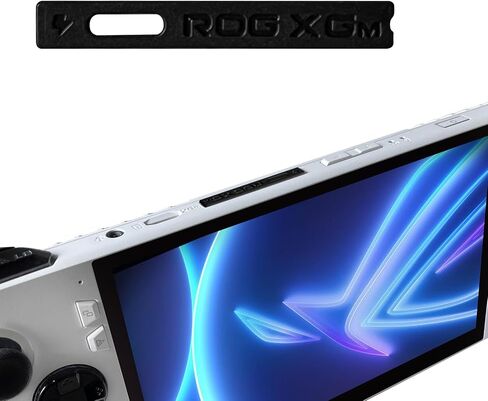 قابس غطاء غبار واجهة XGm لـ ROG Ally، مادة السيليكون، ملحقات Asus ROG Ally (أسود) in Saudi Arabia