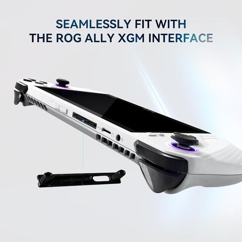 قابس غطاء غبار واجهة XGm لـ ROG Ally، مادة السيليكون، ملحقات Asus ROG Ally (أسود) in Saudi Arabia