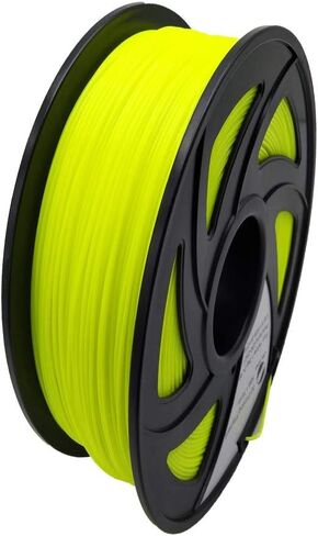 خيوط طابعة ثلاثية الأبعاد ABS 1.75 مم، بكرة 1 كجم (2.2 رطل)، دقة الأبعاد +/- 0.05 مم فلو أصفر in Kuwait