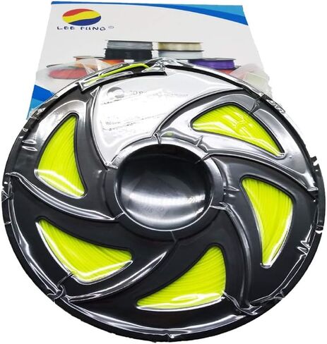 خيوط طابعة ثلاثية الأبعاد ABS 1.75 مم، بكرة 1 كجم (2.2 رطل)، دقة الأبعاد +/- 0.05 مم فلو أصفر in Kuwait