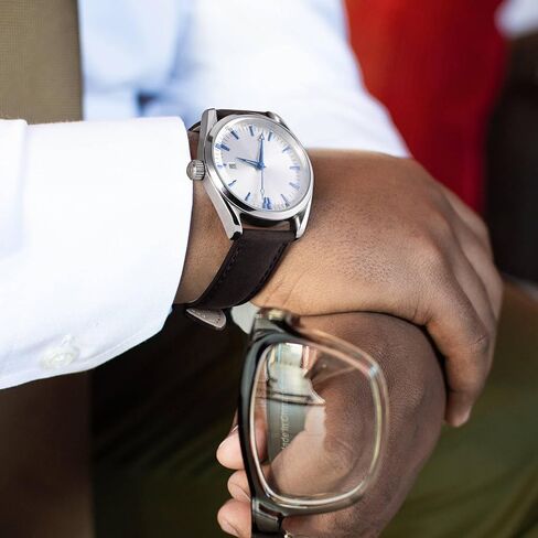 ANNEFIT Retro Watch Band, Crazy Horse Leather Watch Strap with Quick Release, Choice of Width 18mm 19mm 20mm 21mm 22mm in Kuwait