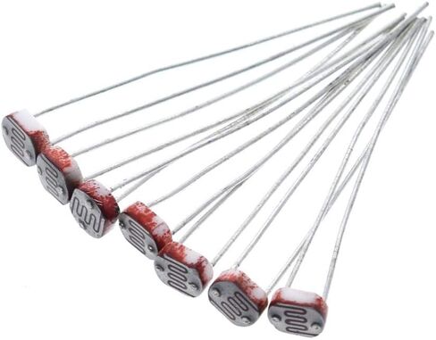 200PCS x 5528 Light Dependent Resistor LDR 5MM Photoresistor and Retail Photoconductive Resistance (200pcs X 5528) in Saudi Arabia
