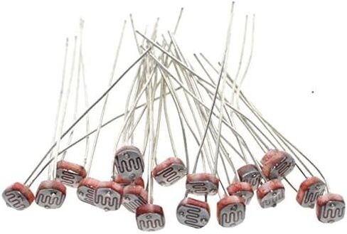 200PCS x 5528 Light Dependent Resistor LDR 5MM Photoresistor and Retail Photoconductive Resistance (200pcs X 5528) in Saudi Arabia