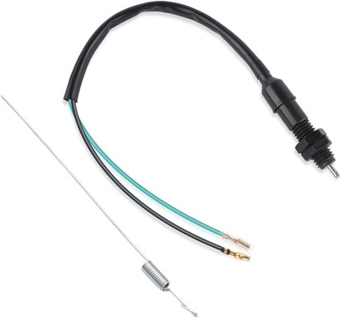 مفتاح ضوء فرامل الدراجة النارية، مفتاح فرامل خلفي مع طقم زنبركي متوافق مع دراجة Honda Yamaha Kawasaki Scooter ATV Bike، ملحقات الدراجات النارية العالمية مفتاح أضواء الذيل in Kuwait