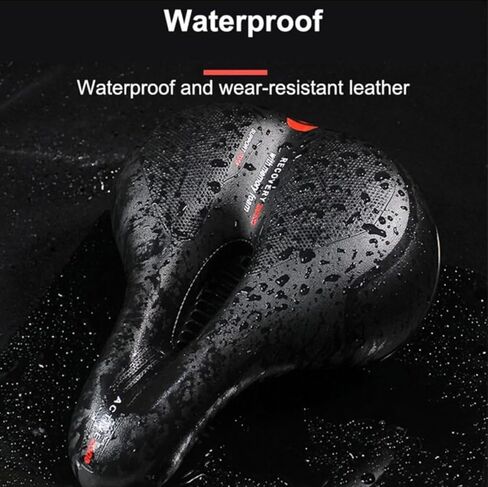 مقعد الدراجة ZAS ذو الذاكرة الإسفنجية بمفهوم مبتكر مكون من 5 مناطق - مقعد دراجة مثالي مع نظام تدفق الهواء المعزز - تصميم عالمي - مقعد دراجة مريح ومريح لجميع راكبي الدراجات in Kuwait