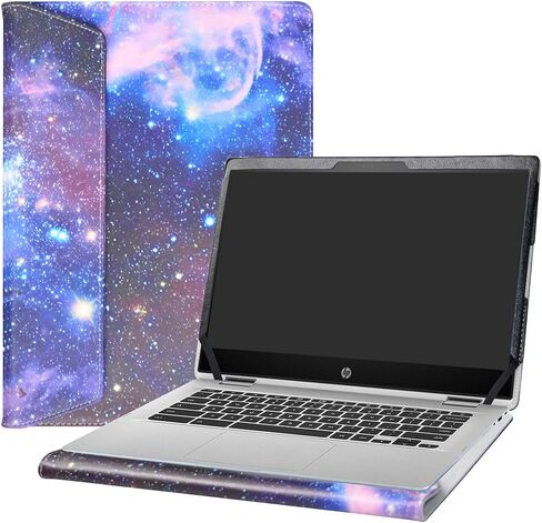 Alapmk Protective Case Cover for 14" HP Chromebook x360 14 14-daXXXX/14b 14b-caXXXX/Chromebook Enterprise x360 14E 14 G1/HP Chromebook 14 G6 Laptop[Note:Not fit HP Chromebook 14 G5/14-caXXX],Galaxy in Saudi Arabia