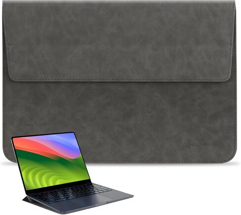 حافظة Omnpak لجهاز MacBook Air مقاس 15 بوصة، حافظة كمبيوتر محمول رفيعة طاردة للماء مع حامل لجهاز MacBook Air M3/M2 الجديد مقاس 15.3 بوصة، وMacBook Pro 15 in Kuwait