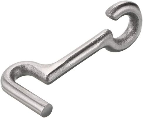 Sumnacon 2 Pcs Stainless Steel Door Stopper with Hook, Contemporary Safety Doorstops with Sound Dampening Rubber Bumper - Wall Mounted Door Holder with Hardware, Brushed Finish, 3.5 Inch in Height in Saudi Arabia