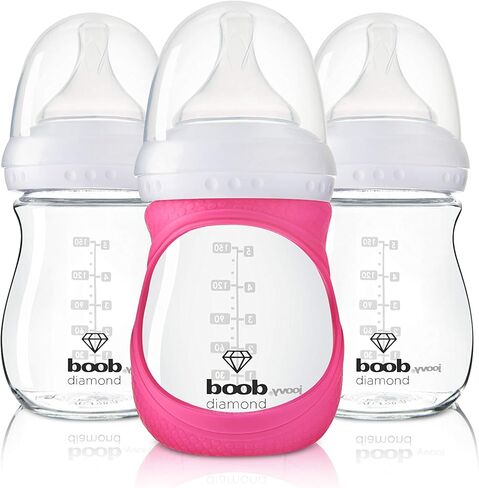 جوفي بوب دايموند 8 أونصة 3 قطع بأكمام وردية، 1.44 جنيه in Kuwait