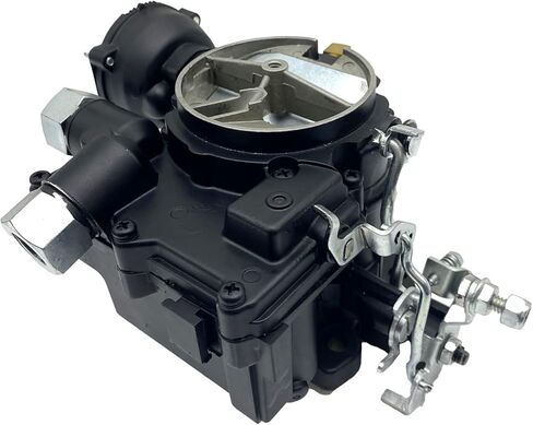 مكربن ​​الاختناق الكهربائي لمكربن ​​روتشستر 2 برميل يستبدل المخزون 2 برميل 4.3L Mercruiser Carburetor 3310-807764A1 (أسود) in Kuwait