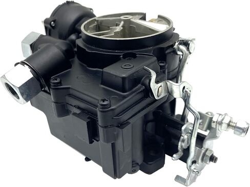 مكربن ​​الاختناق الكهربائي لمكربن ​​روتشستر 2 برميل يستبدل المخزون 2 برميل 4.3L Mercruiser Carburetor 3310-807764A1 (أسود) in Kuwait