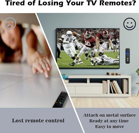 ulibermagnet حامل التحكم عن بعد المغناطيسي، 4 حزمة قوية التحكم عن بعد الجدار المغناطيسي للمنزل مكتب المدرسة rv السرير، منظم قوي للتحكم عن بعد للمفتاح، تلفزيون، مكيف الهواء، مذكرة مذكرة مقاطع in Kuwait