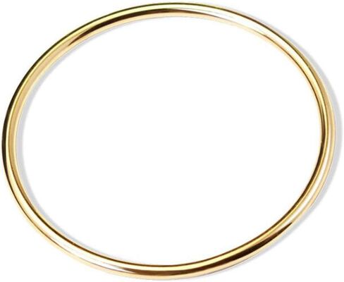 Jude Jewelers Stainless Steel Classical Simple Plain Polished Round Circle Bangle Bracelet in Saudi Arabia